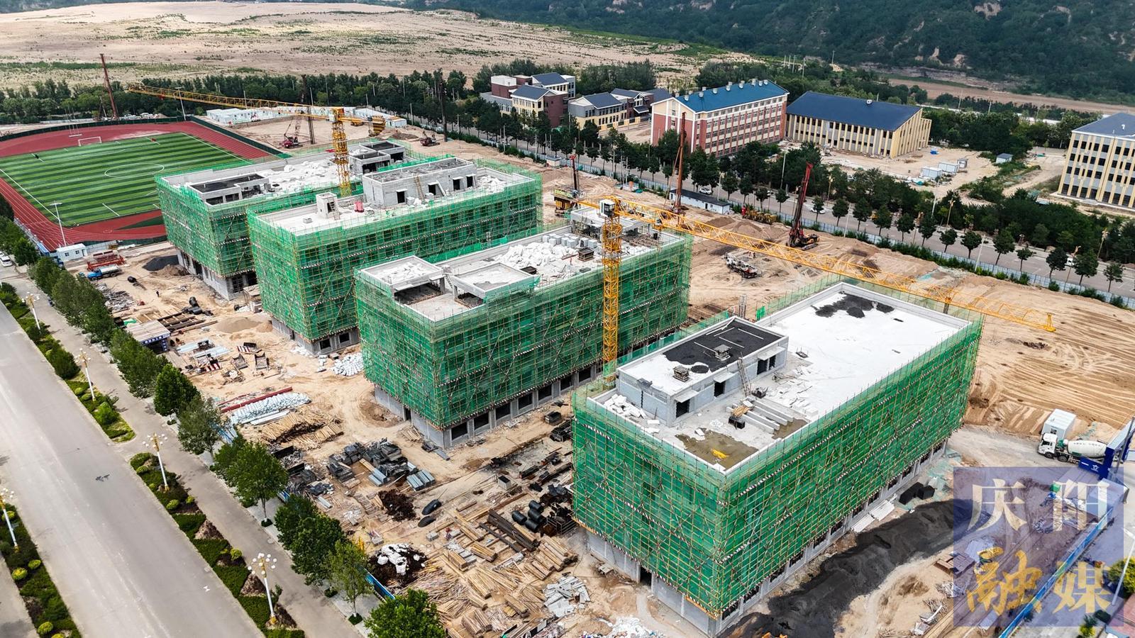【摄影报道】衡水中学教育模式落地宁县  新高中8月交付启用